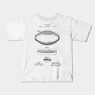 Patent Print 1939 American Football Ball Kids T-Shirt